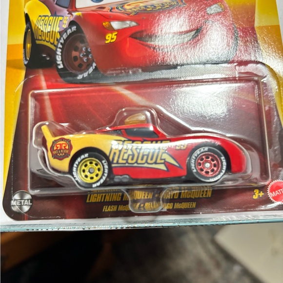 Disney Pixar Cars - Race & Rescue Series - Lightning McQueen - Picture 2 of 2